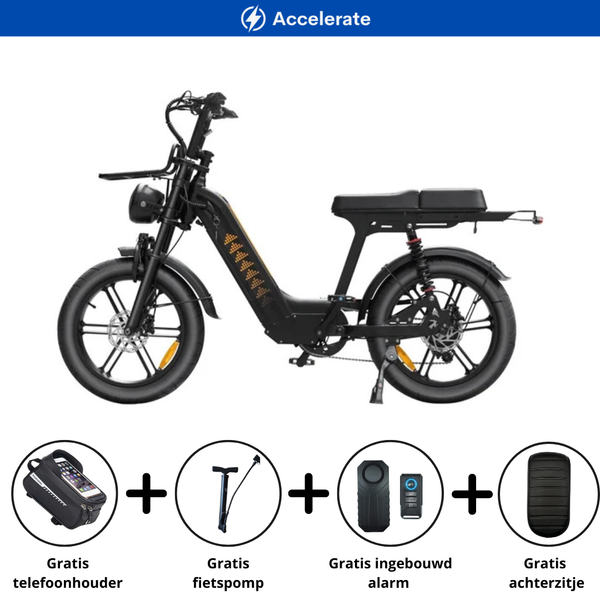 D50 Fatbike | QMwheels | Met lage instap