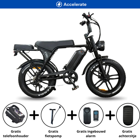 OUXI C80 (V8) | Zwart | Nieuwste versie