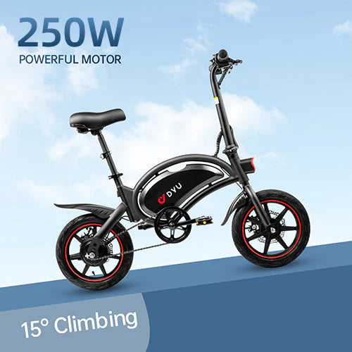 DYU D3F - 14 Inch Mini Opvouwbare fiets - Accelerate