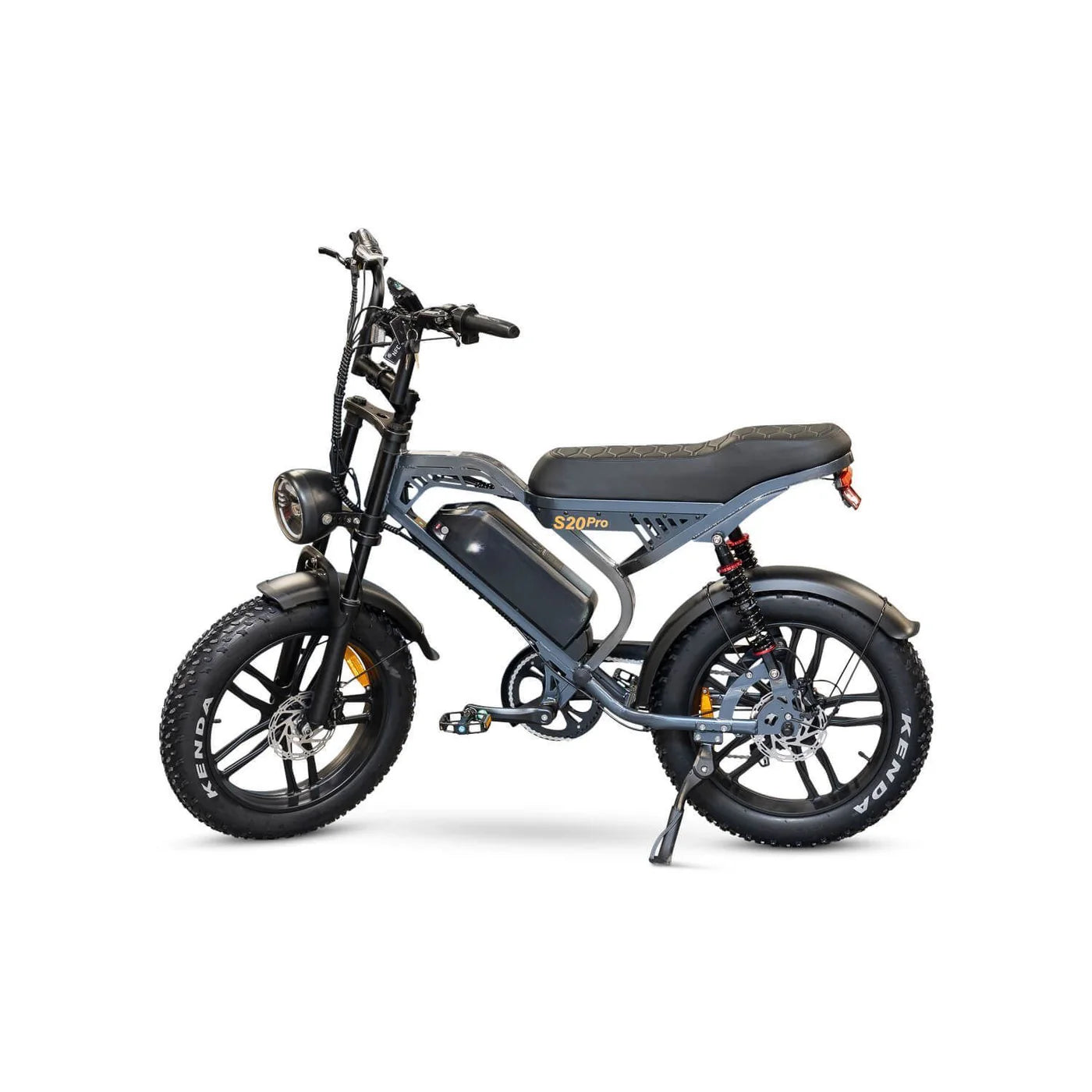 QMWheels S20 Pro | Grey | Hydraulische remmen