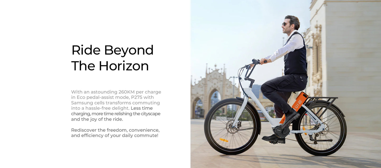 Engwe P275 ST E-bike met 260km Actieradius | Accelerate